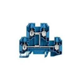 1 pcs : 1186780000 - DIN Rail Terminal Blocks WDK 10 V BL