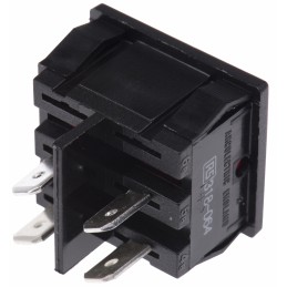 1 pcs - Arcolectric (Bulgin) Ltd Illuminated DPST, On-Off Rocker Switch Panel Mount