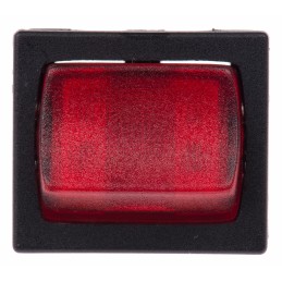 1 pcs - Arcolectric (Bulgin) Ltd Illuminated DPST, On-Off Rocker Switch Panel Mount