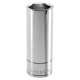 1 pcs - Facom 3/8 in Drive 12mm Deep Socket, 6 point, 55 mm Overall Length