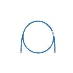 1 pcs : UTP28SP8INBU - Ethernet Cables / Networking Cables COPPER PATCH CORD CAT6 28AWG 8in