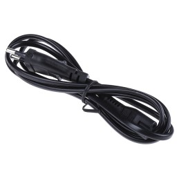 1 pcs - RS PRO IEC C7 Socket to Type C Europlug Plug Power Cord, 1.5m