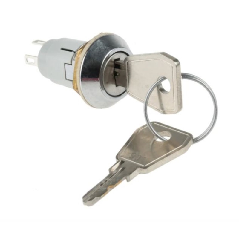 1 pcs - IP66, IP67 Keylock Switch, SPDT, 1 A @ 115 V ac 2-Way Random-Key
