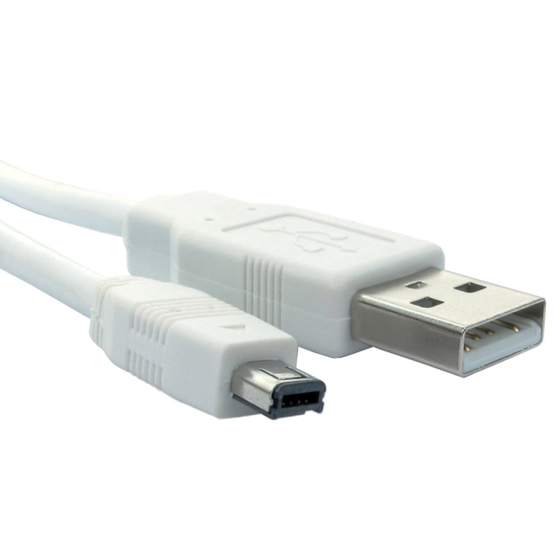 1 pcs - RS PRO USB 2.0 Cable, Male USB A to Male Mini USB B Cable, 3m