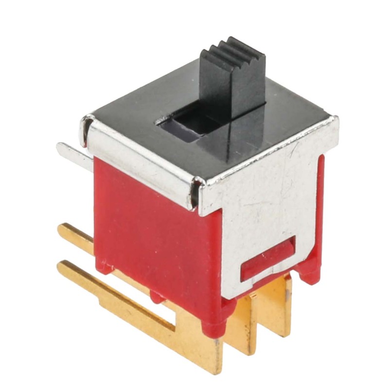 1 pcs - RS PRO PCB Slide Switch DPDT Latching 400 mA @ 20 V Slide