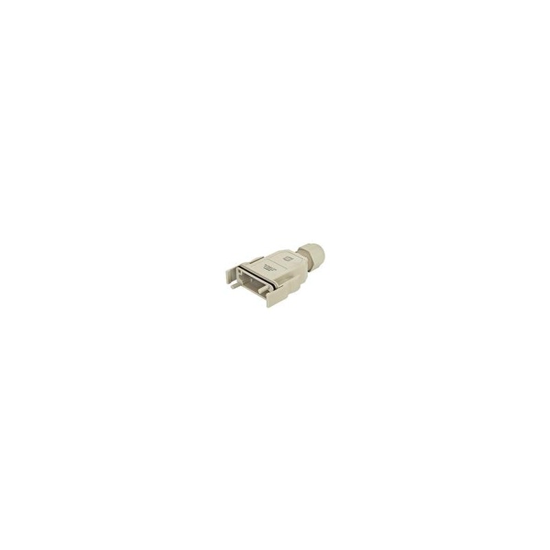 1 pcs : 09140010420 - Heavy Duty Power Connectors HAN-MODULAR ECO TOP ENTRY IP65