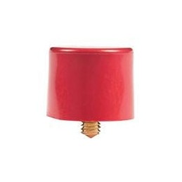 10 pcs : AT407C - Switch Bezels / Switch Caps .394' RND RED CAP