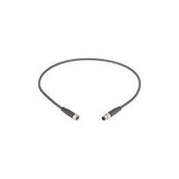 1 pcs : 21348081388015 - Sensor Cables / Actuator Cables M8 3PIN M/F STRT DOUBLE END 1.5M PUR