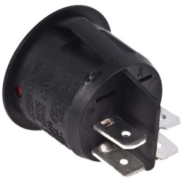 1 pcs - Arcolectric (Bulgin) Ltd Illuminated DPST, On-Off Rocker Switch Panel Mount