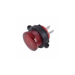 1 pcs : CNX722C200FVT - LED Panel Mount Indicators 22MM RED FLEXVOLT SOLDER TERMINALS