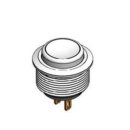 1 pcs : W76-599008 - Pushbutton Switches PBS 12mm SPST 0.1A 48V mom plastic 105C