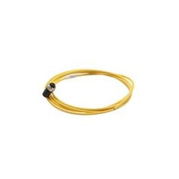 1 pcs : 21350400305020 - Sensor Cables / Actuator Cables M12 A-code 3-pin Angled female to open end, 2m, PUR yellow jacket