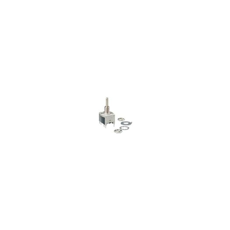 1 pcs : MRB12B - Rotary Switches SPDT ON-ON .4VA BRACKET PC TERM