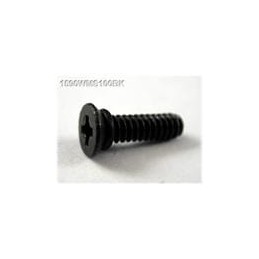 10 pcs : 1590WMS100BK-EA - Screws & Fasteners 6-32x.5 Screw ORing Black Stainless EACH