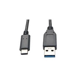 1 pcs : U428-003-G2 - USB Cables / IEEE 1394 Cables USB3.1GEN2CABLE USBC USB-A Type-C M/M 3'