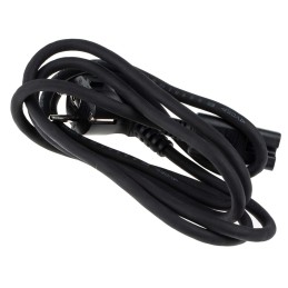 1 pcs - RS PRO IEC C15 Socket to CEE 7/7 Plug Power Cord, 2m