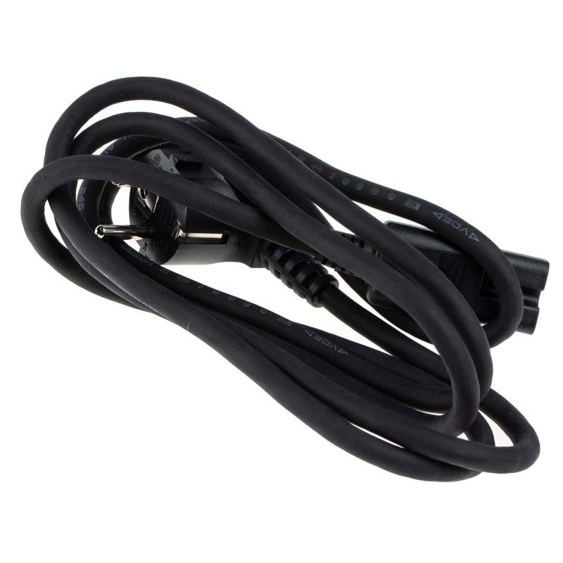 1 pcs - RS PRO IEC C15 Socket to CEE 7/7 Plug Power Cord, 2m