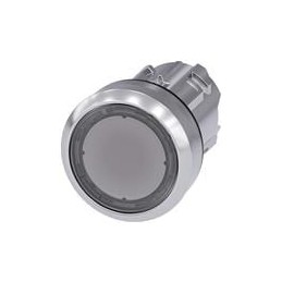 1 pcs : 3SU10510AB700AA0 - Switch Actuators ILLUMINATED PUSHBUTTON, MOM, CLR, FLUSH