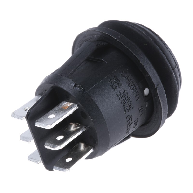 1 pcs - ZF DPDT, On-Off-On Rocker Switch Panel Mount