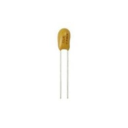 10 pcs : 199D106X9025CYV1E3 - Tantalum Capacitors - Solid Leaded 10uF 10% 25volts C Case, Radial