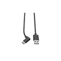 1 pcs : U038-006-CRA - USB Cables / IEEE 1394 Cables 6FT USB2.0 C/A RT ANGLE CABLE