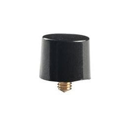 1 pcs : AT413A - Switch Bezels / Switch Caps .315' RND BLK CAP