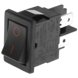 1 pcs - Arcolectric (Bulgin) Ltd SPST, On-Off Rocker Switch Panel Mount