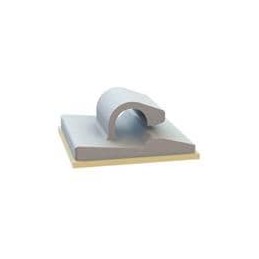 10 pcs : 22AWC00187 - Cable Mounting & Accessories Wire Cord Clip, Adhesive, .188 Hold, Natural, Nylon, .656x.656 Base