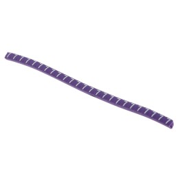 1 Bag of 250 - HellermannTyton Helagrip Slide On Cable Markers, White on Violet, Pre-printed '7', 1 - 3mm Cable