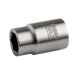 1 pcs - Bahco 1/2 in Drive 30mm Standard Socket, 6 point, 46 mm Overall Length