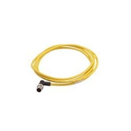 1 pcs : 21350300517020 - Sensor Cables / Actuator Cables M12 A-code 5-pin Angled male to open end, 2m, PVC yellow jacket
