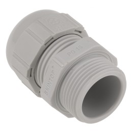 1 Pack of 5 - Lapp SKINTOP Series Grey Polyamide Cable Gland, PG16 Thread, 9mm Min, 14mm Max, IP68
