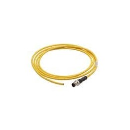 1 pcs : 21350100517020 - Sensor Cables / Actuator Cables M12 A-code 5-pin Straight male to open end, 2m, PVC yellow jacket