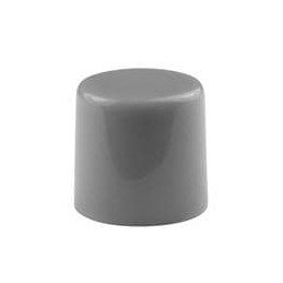10 pcs : AT443H - Switch Bezels / Switch Caps .315' DIA GRAY SNAP-ON CAP