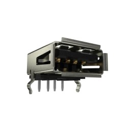 10 pcs - Amphenol ICC Right Angle, SMT, Socket Type A 2.0 USB Connector