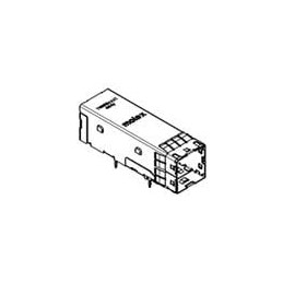 1 pcs : 76866-1211 - I/O Connectors iPass Plus HD Cage& Rec 1x1 0.76AuSn 12G