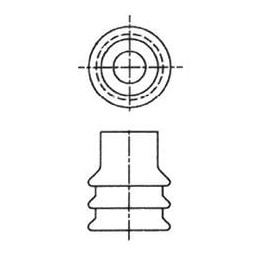 1 pcs : S14WP - Relay Sockets & Fixings Grey Seal