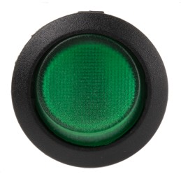 1 pcs - RS PRO Illuminated SPST, On-Off Rocker Switch Panel Mount