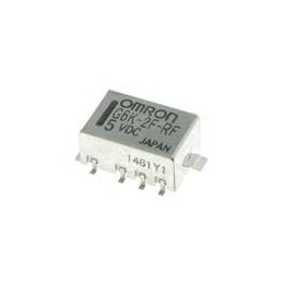 1 pcs : G6K-2F-RF-TR03 DC12 - High Frequency / RF Relays 1GHz Std Grd NoLatch DPDT 12DC 100mW T30