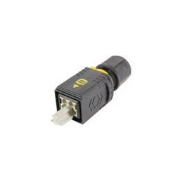 1 pcs : 09461454421 - Heavy Duty Power Connectors PP V4 2 Power 4 Hood Plstc Ml Insrt crmp