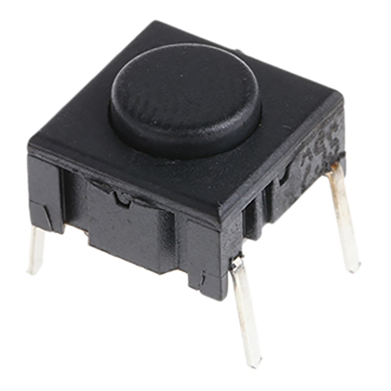 1 pcs - IP67 Tactile Switch, SPST 50 mA @ 24 V dc PCB