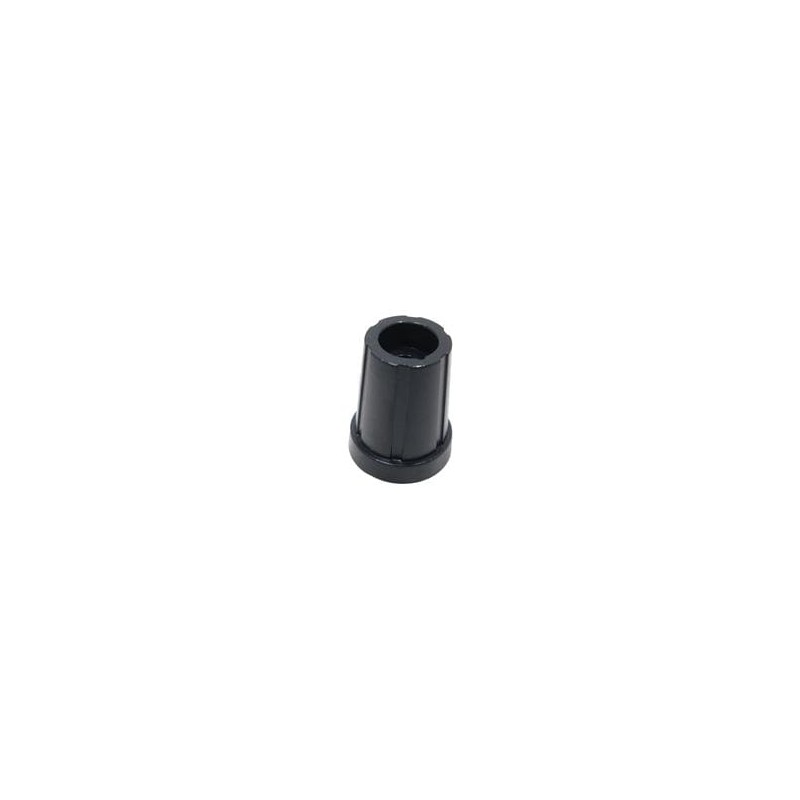 1 pcs : 450-AA150 - Knobs & Dials BLK 15mm D-SHAFT