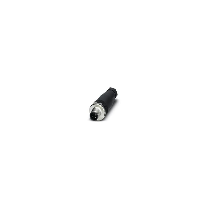 1 pcs : 1663116 - Circular Metric Connectors M12 PLG 5P PG7 BLK