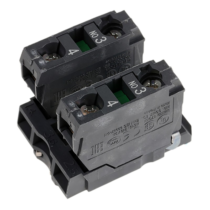 1 pcs - Schneider Electric Harmony XB5 Series Contact Block, DPST