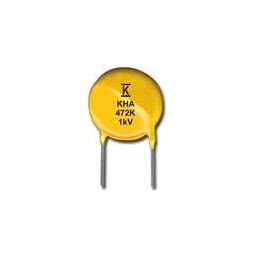 1 pcs : KHB101KN24DGAAA - Ceramic Disc Capacitors 1000V 100pF Y5P 10% LS7.5mm