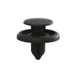 10 pcs : 1301305 - Screws & Fasteners Snap Rivet, Black, .276 in Hole, .059 in - .098 inThickness