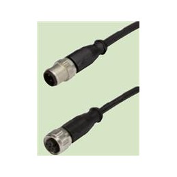 1 pcs : 21348500383050 - Sensor Cables / Actuator Cables M12-A 3PIN FML STRT SINGLE END 5.0M PVC