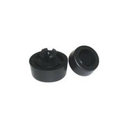 1 pcs : SFF-018 - Bumpers / Feet Foot,Rivet Mnt,Blk,.031-.059 inHold, Foot,Rivet Mount,Black