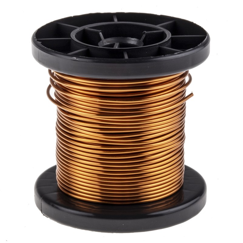 1 pcs - Block Single Core 1mm diameter Copper Wire, 11m Long