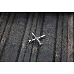 1 pcs - RS PRO Diecast Zinc 5-way Control Cabinet Key